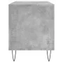 Mueble discos madera contrachapada gris hormigón 100x38x48 cm de vidaXL, Almacenamiento para CD y DVD - Ref: Foro24-831752, P...