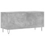 Concrete gray plywood disc cabinet 100x38x48 cm by vidaXL, CD and DVD storage - Ref: Foro24-831752, Price: 63,61 €, Discount: %