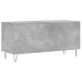 Concrete gray plywood disc cabinet 100x38x48 cm by vidaXL, CD and DVD storage - Ref: Foro24-831752, Price: 62,71 €, Discount: %