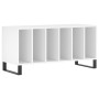 Weißer Plattenschrank aus Sperrholz, 100 x 38 x 48 cm von vidaXL, CD- und DVD-Speicher - Ref: Foro24-831756, Preis: 88,57 €, ...