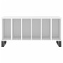Weißer Plattenschrank aus Sperrholz, 100 x 38 x 48 cm von vidaXL, CD- und DVD-Speicher - Ref: Foro24-831756, Preis: 88,57 €, ...