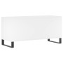 Weißer Plattenschrank aus Sperrholz, 100 x 38 x 48 cm von vidaXL, CD- und DVD-Speicher - Ref: Foro24-831756, Preis: 88,57 €, ...