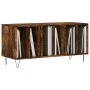 Scheibenschrank aus geräuchertem Eichensperrholz, 100 x 38 x 48 cm von vidaXL, CD- und DVD-Speicher - Ref: Foro24-831753, Pre...