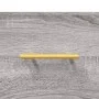 Sonoma gray engineered wood shoe bench 102x35x55 cm by vidaXL, Shoe racks and shoe organizers - Ref: Foro24-829730, Price: 54...