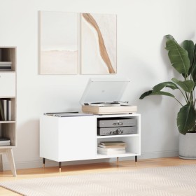 Scheibenschrank aus Holzwerkstoff weiß 85x38x48 cm von vidaXL, CD- und DVD-Speicher - Ref: Foro24-831692, Preis: 54,45 €, Rab...