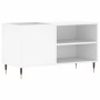 Scheibenschrank aus Holzwerkstoff weiß 85x38x48 cm von vidaXL, CD- und DVD-Speicher - Ref: Foro24-831692, Preis: 54,45 €, Rab...