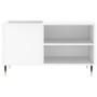 Scheibenschrank aus Holzwerkstoff weiß 85x38x48 cm von vidaXL, CD- und DVD-Speicher - Ref: Foro24-831692, Preis: 54,45 €, Rab...