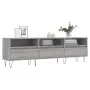 Sonoma gray plywood TV cabinet 150x30x44.5 cm by vidaXL, TV Furniture - Ref: Foro24-831282, Price: 83,91 €, Discount: %