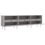 Sonoma gray plywood TV cabinet 150x30x44.5 cm by vidaXL, TV Furniture - Ref: Foro24-831282, Price: 83,91 €, Discount: %