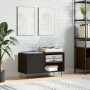 Engineered wood record cabinet in black, 85x38x48 cm by vidaXL, CD and DVD storage - Ref: Foro24-831701, Price: 47,20 €, Disc...