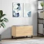 Scheibenschrank aus Sonoma-Eichensperrholz, 74,5 x 38 x 48 cm von vidaXL, CD- und DVD-Speicher - Ref: Foro24-831735, Preis: 4...