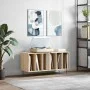 Scheibenschrank aus Sonoma-Eichensperrholz, 100 x 38 x 48 cm von vidaXL, CD- und DVD-Speicher - Ref: Foro24-831751, Preis: 68...