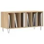 Scheibenschrank aus Sonoma-Eichensperrholz, 100 x 38 x 48 cm von vidaXL, CD- und DVD-Speicher - Ref: Foro24-831751, Preis: 68...