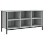 Sonoma gray plywood shoe cabinet 100x35x50 cm by vidaXL, Shoe racks and shoe organizers - Ref: Foro24-831841, Price: 58,42 €,...