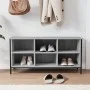Schuhschrank aus grauem Sonoma-Sperrholz, 100 x 35 x 50 cm von vidaXL, Schuhregale und Schuhorganisatoren - Ref: Foro24-83184...