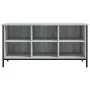 Schuhschrank aus grauem Sonoma-Sperrholz, 100 x 35 x 50 cm von vidaXL, Schuhregale und Schuhorganisatoren - Ref: Foro24-83184...