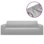 Funda elástica para sillón de 3 plazas poliéster jersey gris de vidaXL, Fundas - Ref: Foro24-332942, Precio: 27,87 €, Descuen...