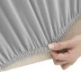 Elastischer Bezug für 3-Sitzer-Sessel aus grauem Polyester-Jersey von vidaXL, Abdeckungen - Ref: Foro24-332942, Preis: 27,35 ...