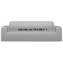 Funda elástica para sillón de 3 plazas poliéster jersey gris de vidaXL, Fundas - Ref: Foro24-332942, Precio: 27,87 €, Descuen...