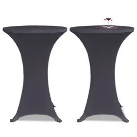 Elastic cover for table 2 units 80 cm anthracite gray by vidaXL, Covers - Ref: Foro24-131430, Price: 22,92 €, Discount: %