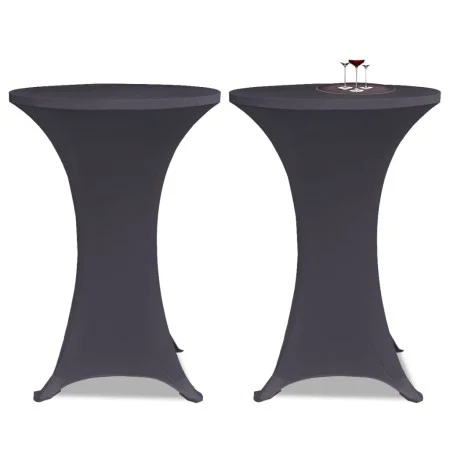 Elastic cover for table 2 units 80 cm anthracite gray by vidaXL, Covers - Ref: Foro24-131430, Price: 22,92 €, Discount: %