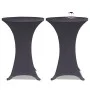 Elastic cover for table 2 units 80 cm anthracite gray by vidaXL, Covers - Ref: Foro24-131430, Price: 22,92 €, Discount: %