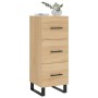 Sonoma oak plywood sideboard 34.5x34x90 cm by vidaXL, Sideboards - Ref: Foro24-828631, Price: 97,84 €, Discount: %