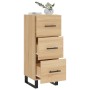 Sonoma oak plywood sideboard 34.5x34x90 cm by vidaXL, Sideboards - Ref: Foro24-828631, Price: 97,84 €, Discount: %