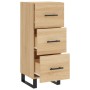 Sonoma oak plywood sideboard 34.5x34x90 cm by vidaXL, Sideboards - Ref: Foro24-828631, Price: 97,84 €, Discount: %