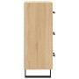 Sonoma oak plywood sideboard 34.5x34x90 cm by vidaXL, Sideboards - Ref: Foro24-828631, Price: 97,84 €, Discount: %