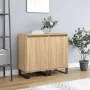 Sideboards 2 pcs engineered wood Sonoma oak 40x35x70 cm by vidaXL, Sideboards - Ref: Foro24-831075, Price: 80,08 €, Discount: %