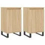 Sideboards 2 pcs engineered wood Sonoma oak 40x35x70 cm by vidaXL, Sideboards - Ref: Foro24-831075, Price: 80,08 €, Discount: %