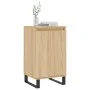Sideboards 2 pcs engineered wood Sonoma oak 40x35x70 cm by vidaXL, Sideboards - Ref: Foro24-831075, Price: 80,08 €, Discount: %