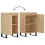Sideboards 2 Stück, Holzwerkstoff Sonoma-Eiche 40x35x70 cm von vidaXL, Sideboards - Ref: Foro24-831075, Preis: 80,08 €, Rabat...