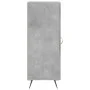 Aparador de madera contrachapada gris hormigón 34,5x34x90 cm de vidaXL, Aparadores - Ref: Foro24-828768, Precio: 56,89 €, Des...