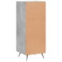 Aparador de madera contrachapada gris hormigón 34,5x34x90 cm de vidaXL, Aparadores - Ref: Foro24-828768, Precio: 57,55 €