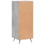 Aparador de madera contrachapada gris hormigón 34,5x34x90 cm de vidaXL, Aparadores - Ref: Foro24-828768, Precio: 56,89 €, Des...