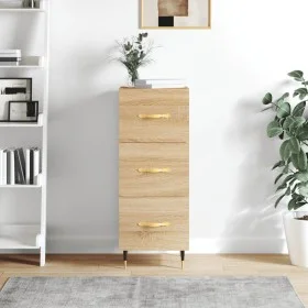 Sonoma Sideboard aus Eiche 34,5x34x90 cm von vidaXL, Sideboards - Ref: Foro24-828583, Preis: 67,25 €, Rabatt: %