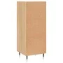 Aparador madera contrachapada color roble Sonoma 34,5x34x90 cm de vidaXL, Aparadores - Ref: Foro24-828583, Precio: 67,25 €, D...