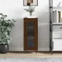 Oak brown engineered wood sideboard 34.5x34x90 cm by vidaXL, Sideboards - Ref: Foro24-828795, Price: 57,26 €, Discount: %