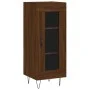 Oak brown engineered wood sideboard 34.5x34x90 cm by vidaXL, Sideboards - Ref: Foro24-828795, Price: 57,26 €, Discount: %