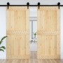 Puerta NARVIK madera maciza pino 100x210 cm