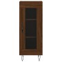 Sideboard aus eichenbraunem Holzwerkstoff, 34,5 x 34 x 90 cm von vidaXL, Sideboards - Ref: Foro24-828795, Preis: 58,02 €, Rab...