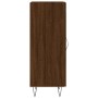 Sideboard aus eichenbraunem Holzwerkstoff, 34,5 x 34 x 90 cm von vidaXL, Sideboards - Ref: Foro24-828795, Preis: 58,02 €, Rab...