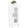 Hochglanzweißes Sperrholz-Sideboard 34,5 x 34 x 90 cm von vidaXL, Sideboards - Ref: Foro24-828790, Preis: 60,04 €, Rabatt: %