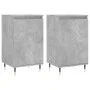 2 gray concrete effect engineered wood sideboards 40x35x70 cm by vidaXL, Sideboards - Ref: Foro24-831045, Price: 61,50 €, Dis...