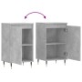 Sideboards 2 Stk. Holzwerkstoff grauer Beton 40x35x70 cm von vidaXL, Sideboards - Ref: Foro24-831045, Preis: 62,04 €, Rabatt: %