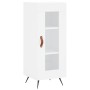 Weißes Sideboard aus Holzwerkstoff, 34,5 x 34 x 90 cm von vidaXL, Sideboards - Ref: Foro24-828764, Preis: 59,39 €, Rabatt: %