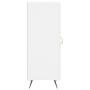 Weißes Sideboard aus Holzwerkstoff, 34,5 x 34 x 90 cm von vidaXL, Sideboards - Ref: Foro24-828764, Preis: 59,39 €, Rabatt: %