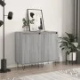 Sideboards 2 pcs Sonoma gray engineered wood 40x35x70 cm by vidaXL, Sideboards - Ref: Foro24-831065, Price: 62,36 €, Discount: %
